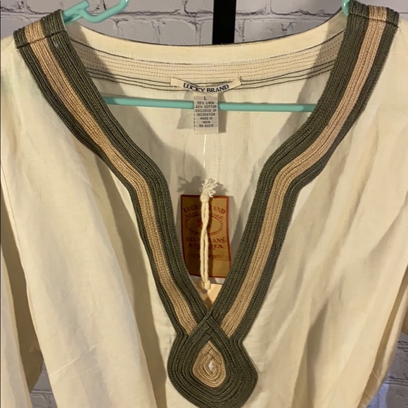 NWT LUCKY BRAND HAVANA TUNIC DRESS - Picture 3 of 12